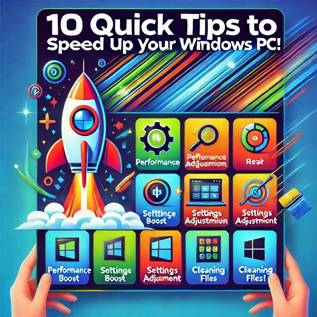 Want to speed up your slow Windows PC? See these 10 Quick Tips